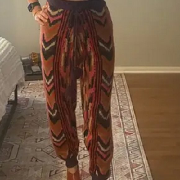 FARM Rio Multicolor Patterned Track Pants - Picture 9 of 12